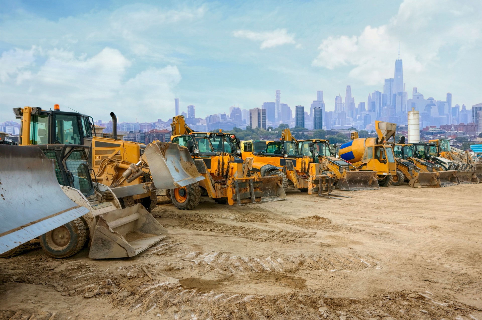 Construction vehicles